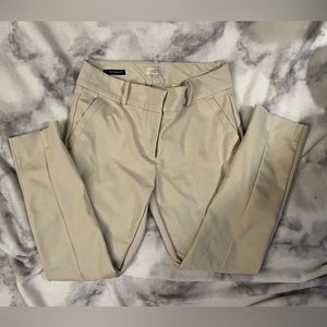 LOFT Tan Dress Pant - Modern Skinny Ankle - Size 8